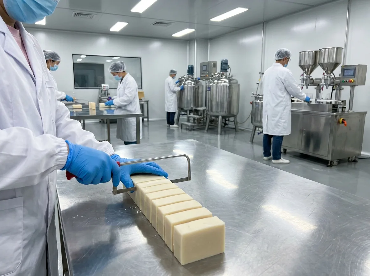 Cutting soap bars